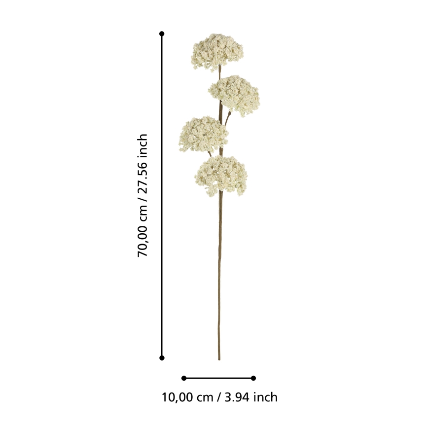 Eglo - Plastblomma 70 cm gul