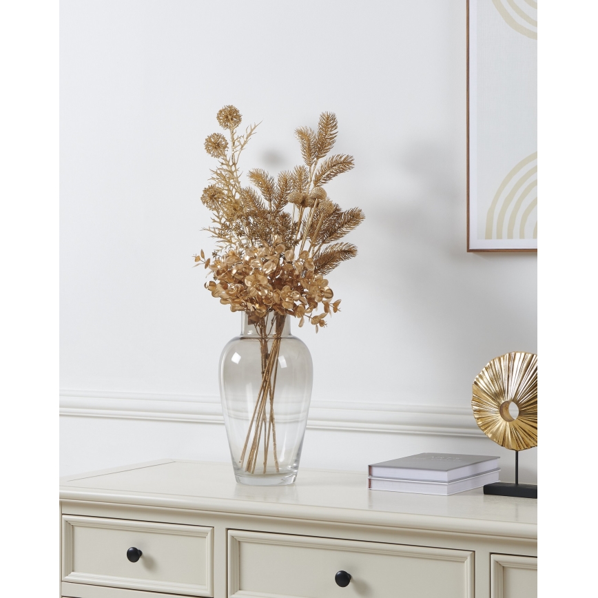 Eglo - Plastblomma 58,5 cm guld