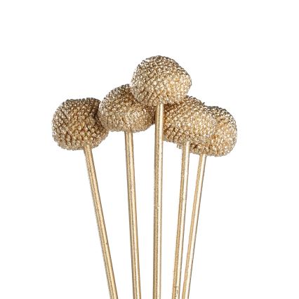 Eglo - Plastblomma 58,5 cm guld