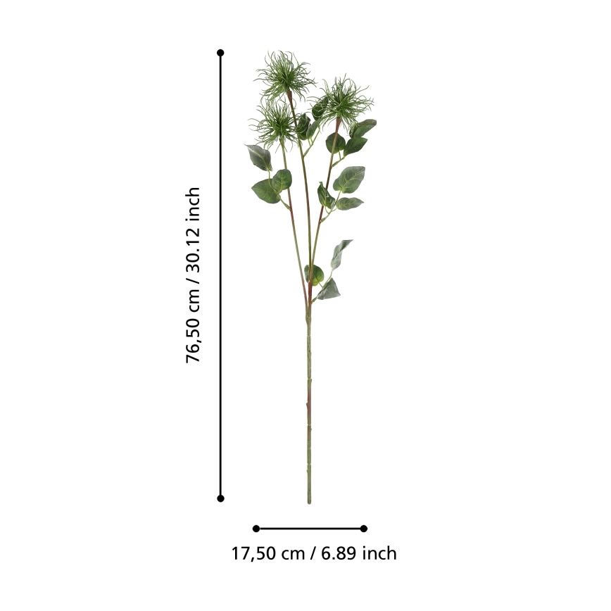 Eglo - Plastblomma 76,5 cm grön
