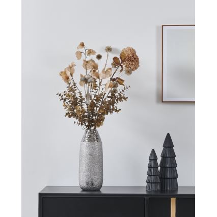 Eglo - Plastblomma 58,5 cm silver