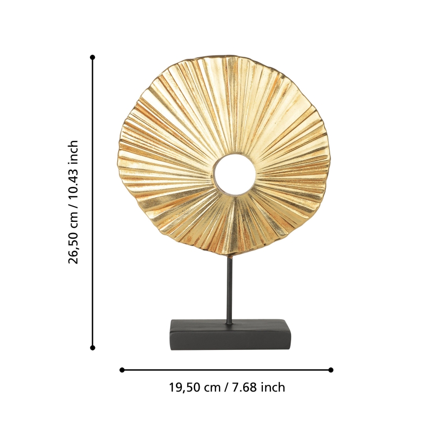 Eglo 429708 - Dekoration URAKAWA 26,5x19,5 cm guld/svart