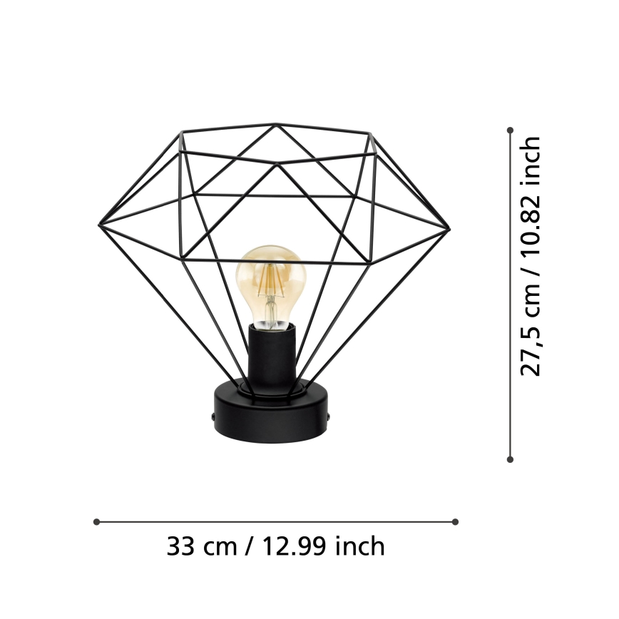 Eglo - Taklampa 1xE27/60W/230V