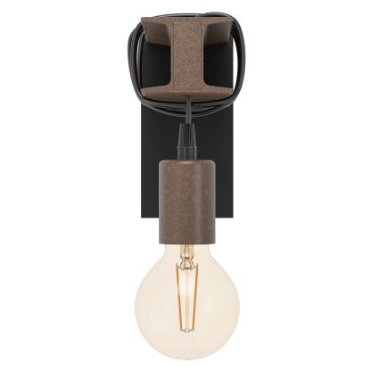 Eglo 43152 - Väggbelysning TOWNSHEND 1xE27/10W/230V