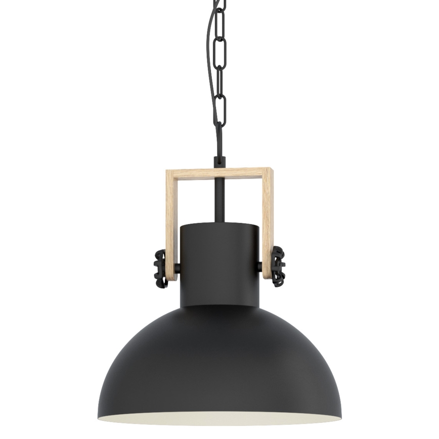 Eglo 43162 - Ljuskrona med snöre LUBENHAM 1xE27/28W/230V