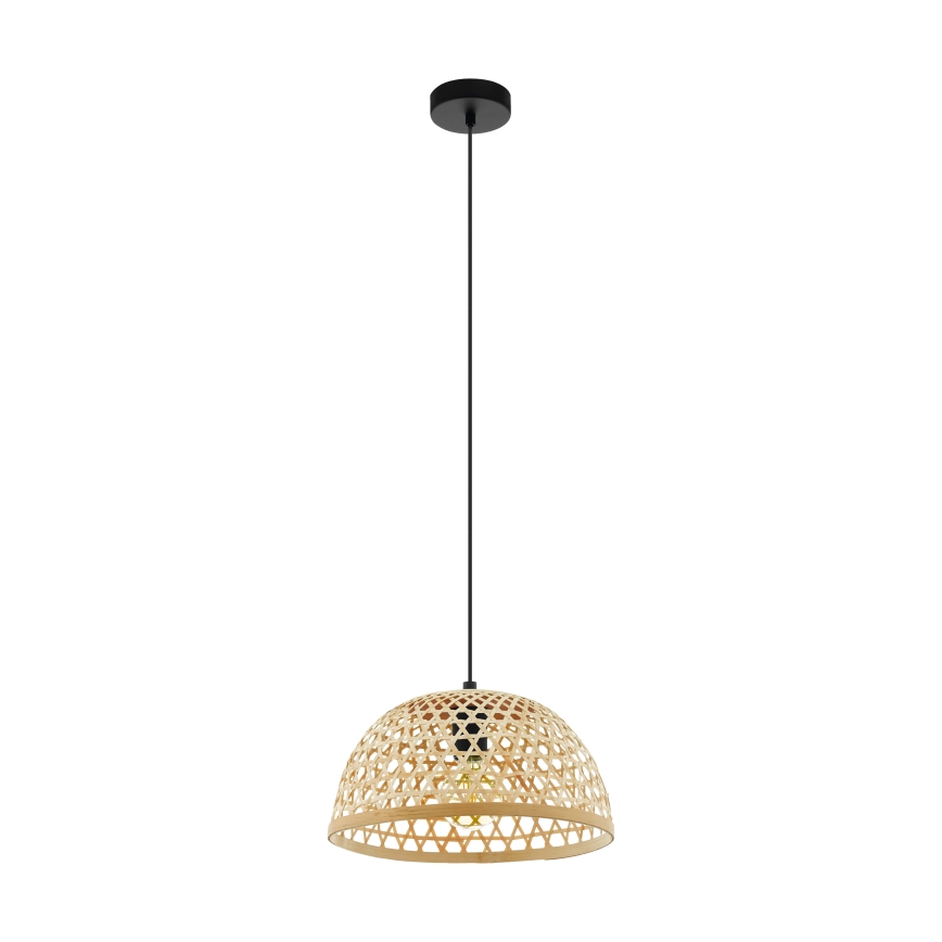 Eglo 43253 - Ljuskrona med snöre CLAVERDON 1xE27/40W/230V diameter 370mm