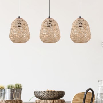 Eglo 43262 - Ljuskrona med snöre DEMBLEBY 3xE27/40W/230V