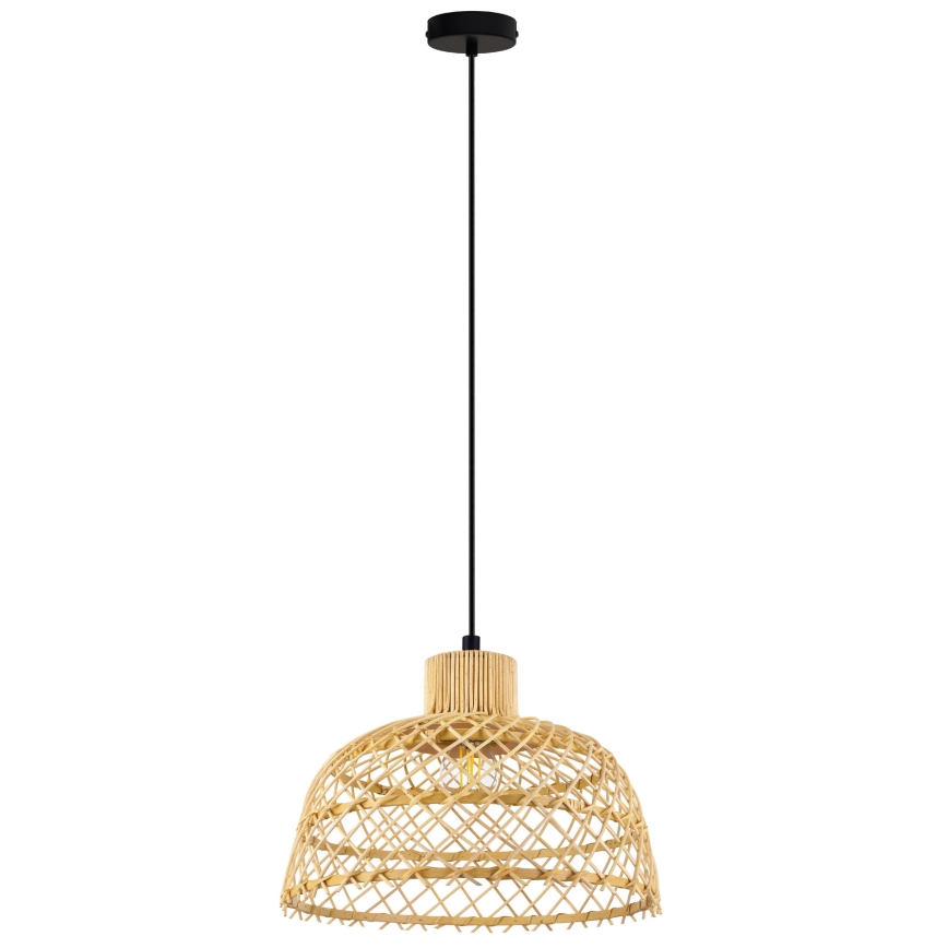 Eglo 43285 - Ljuskrona med snöre AUSNBY 1xE27/40W/230V