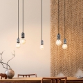 Eglo 43314 - Pendellampa COULSDON med kabel 5xE27/10W/230V
