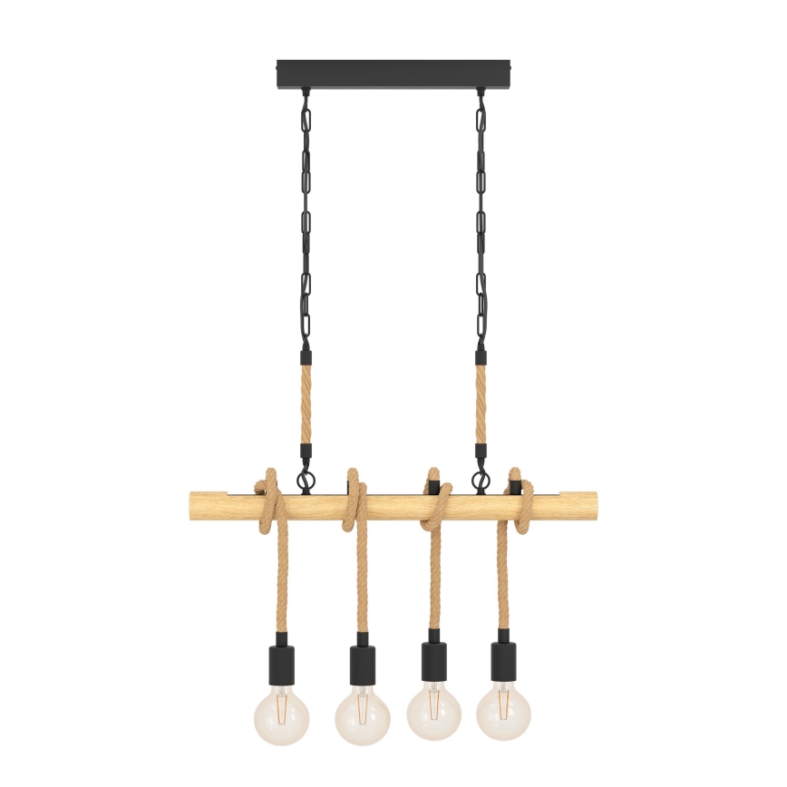 Eglo 43318 - Ljuskrona på kedja YOUNGSTOWN 4xE27/40W/230V