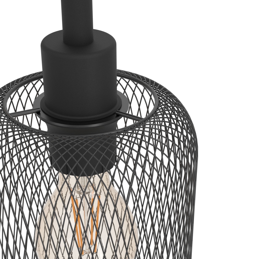 Eglo 43334 - Ljuskrona med snöre WRINGTON 5xE27/60W/230V