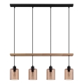 Eglo 43368 - Taklampa på kabel COOLMONT 4xE14/40W/230V