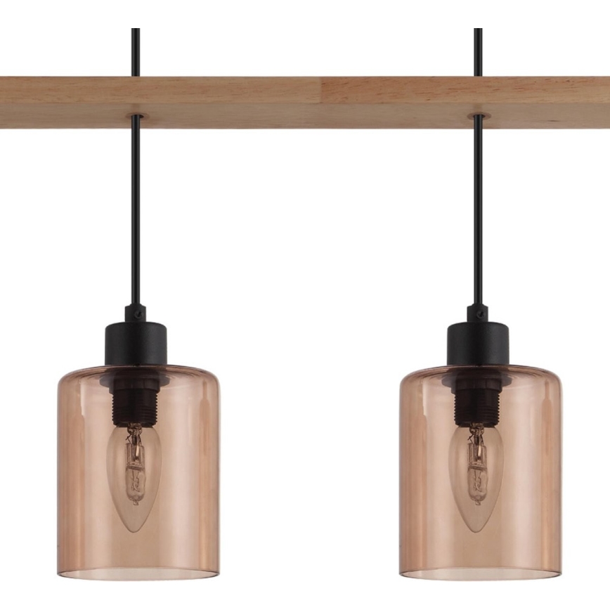 Eglo 43368 - Taklampa på kabel COOLMONT 4xE14/40W/230V