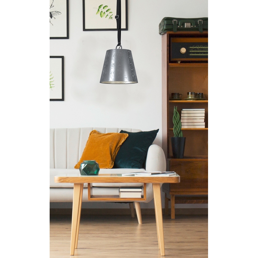 Eglo 43405 - Ljuskrona med snöre CHERTSEY 1xE27/60W/230V