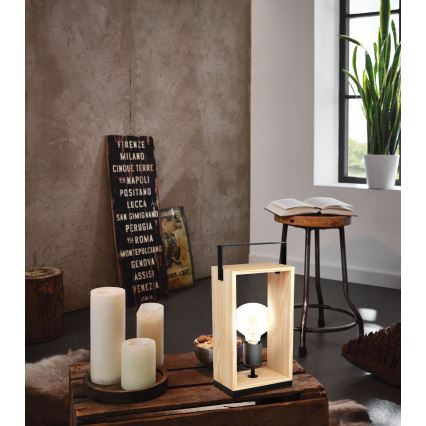 Eglo 43415 - Bordslampa FAMBOROUGH 1xE27/40W/230V