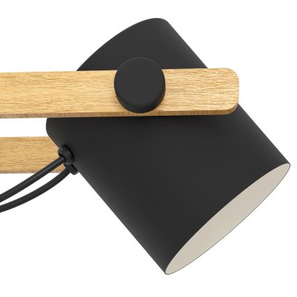 Eglo 43424 - Ljuskrona med snöre HORNTREE 4xE27/28W/230V