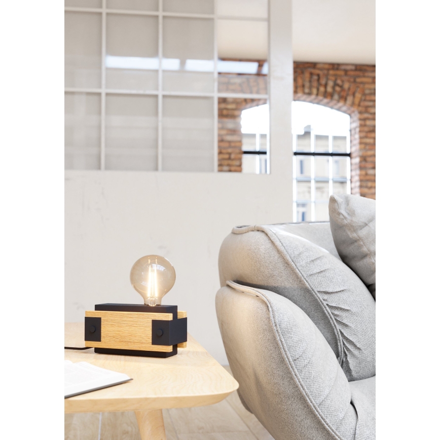 Eglo 43469 - Bordslampa LAYHAM 1xE27/16W/230V