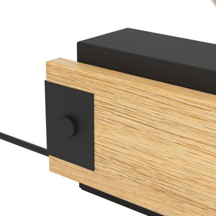 Eglo 43469 - Bordslampa LAYHAM 1xE27/16W/230V