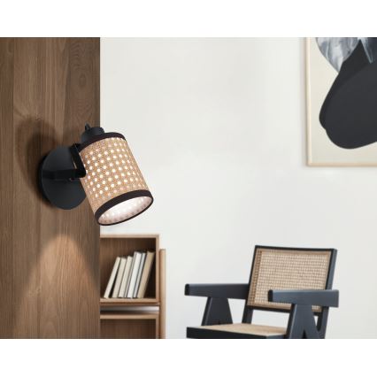 Eglo 43493 - Väggbelysning RUSCOMB 1xE27/10W/230V