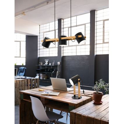 Eglo - Bordslampa 1xE27/28W/230V