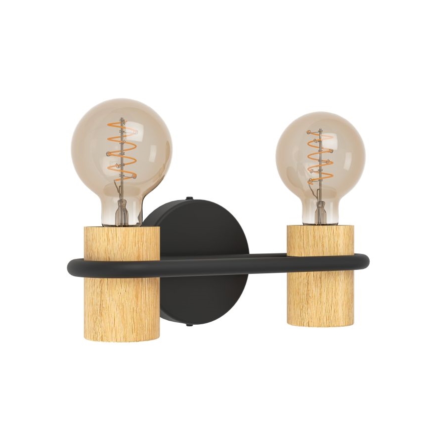 Eglo - Vägglampa 2xE27/40W/230V