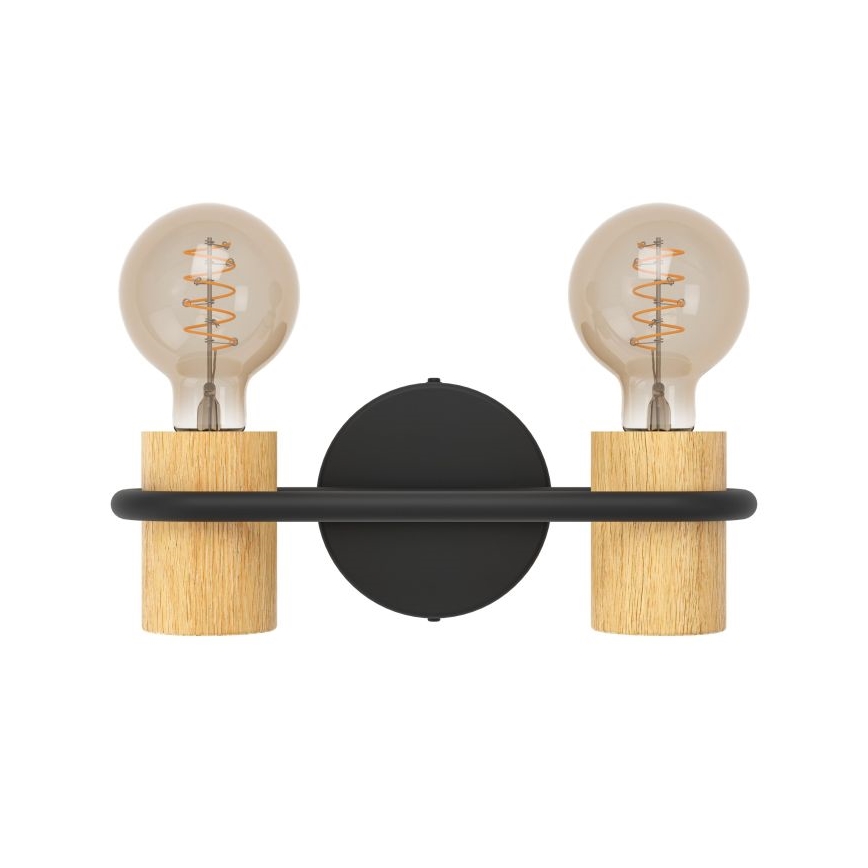 Eglo - Vägglampa 2xE27/40W/230V