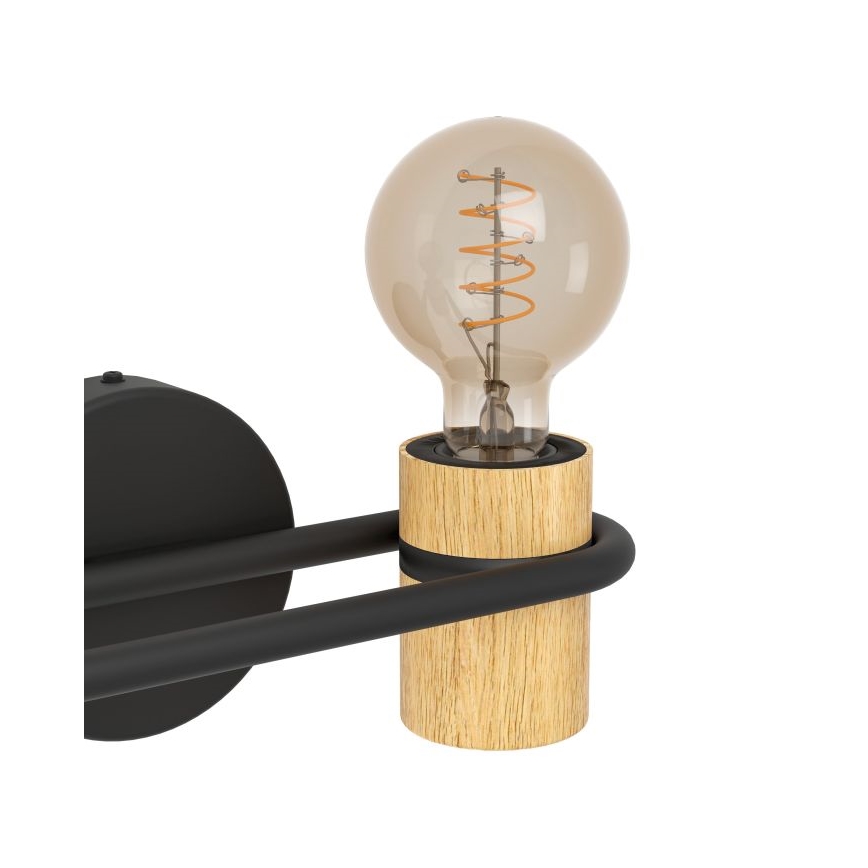 Eglo - Vägglampa 2xE27/40W/230V