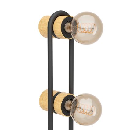 Eglo - Golvlampa 3xE27/28W/230V