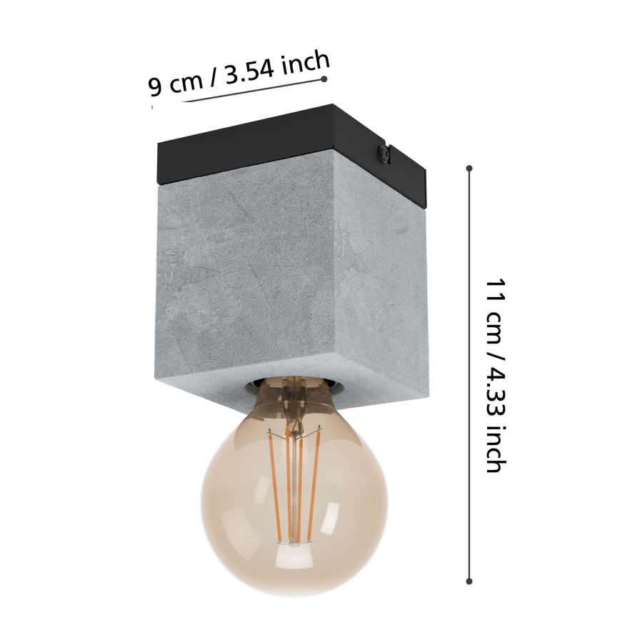 Eglo 43595 - Taklampa PRESTWICK 1xE27/40W/230V