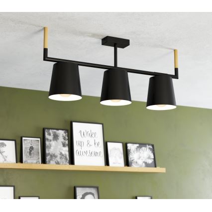 Eglo - Taklampa med 3xE27/40W/230V