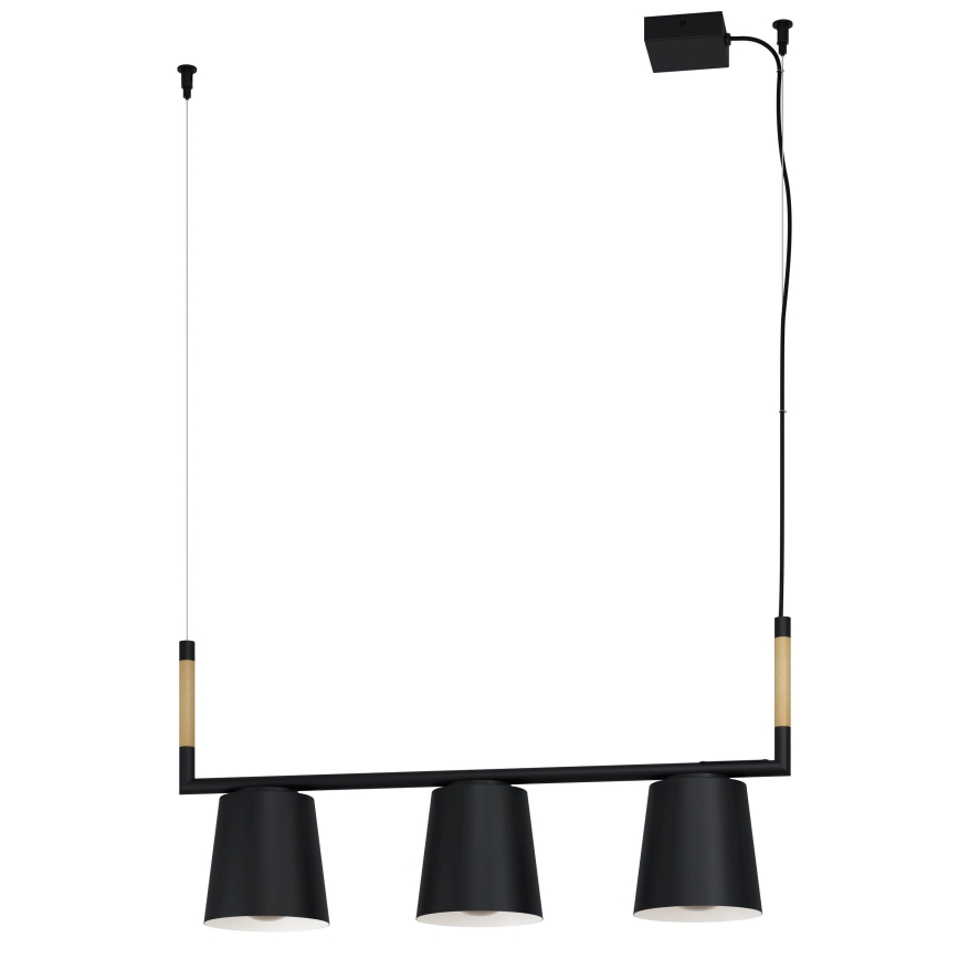 Eglo - Taklampa med 3xE27/40W/230V