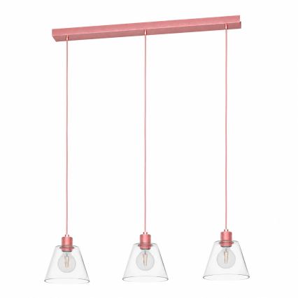 Eglo - Takkkrona på ett snöre  3xE27/40W/230V