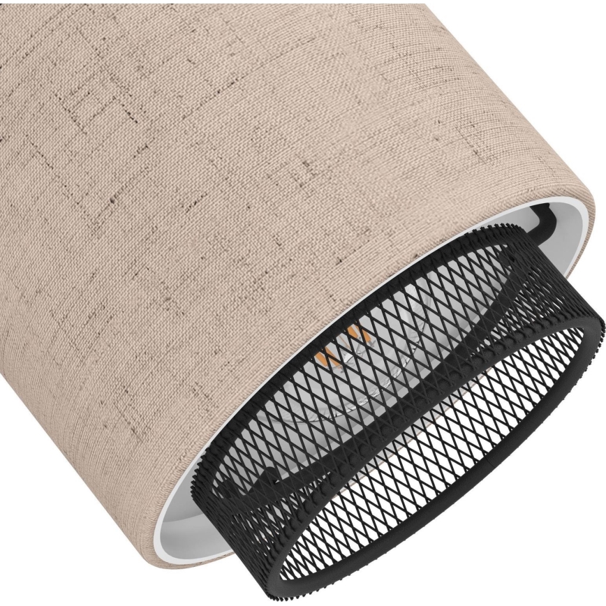Eglo - Spotlight 4xE14/40W/230V svart/beige