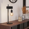 Eglo 43714 - Bordslampa TOWNSHEND 1xE27/10W/230V svart