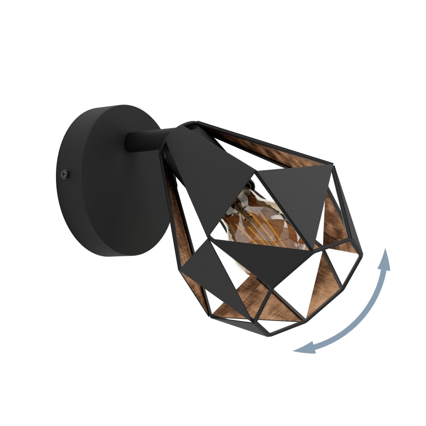 Eglo - Väggspotlight 1xE27/40W/230V