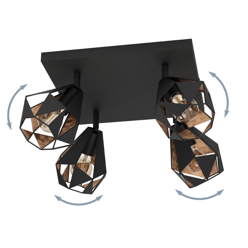 Eglo - Spotlight 4xE27/40W/230V