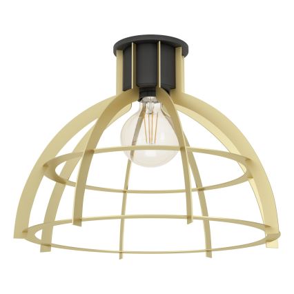 Eglo - Taklampa 1xE27/40W/230V guld