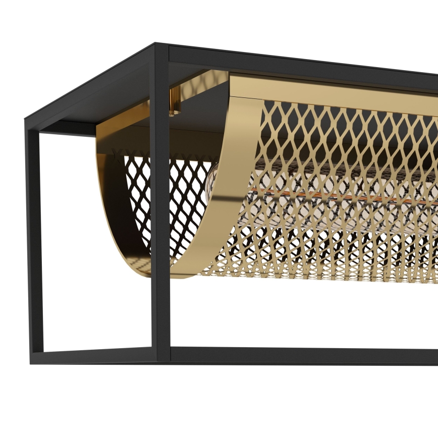 Eglo - Ljuskrona med textilsladd 4xE27/40W/230V