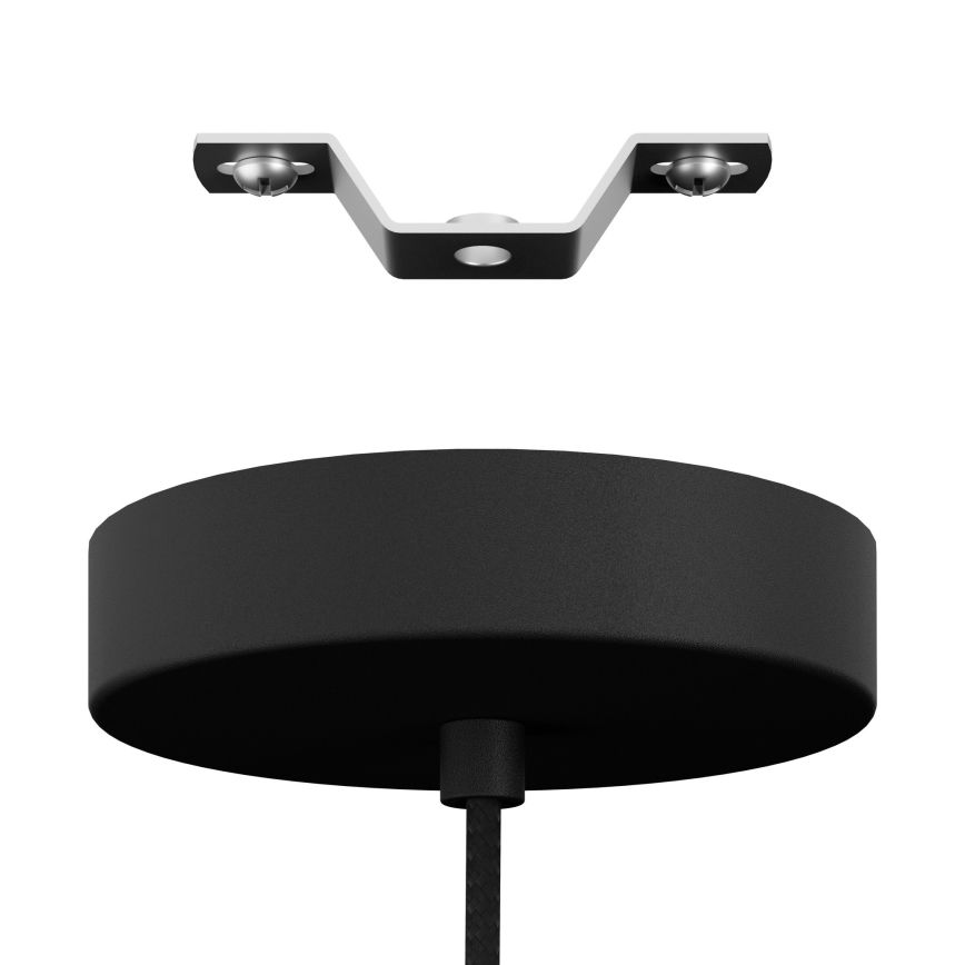 Eglo - Ljuskrona med textilsladd 1xE27/40W/230V