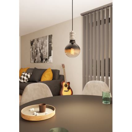 Eglo - Taklampa 1xE27/40W/230V krom