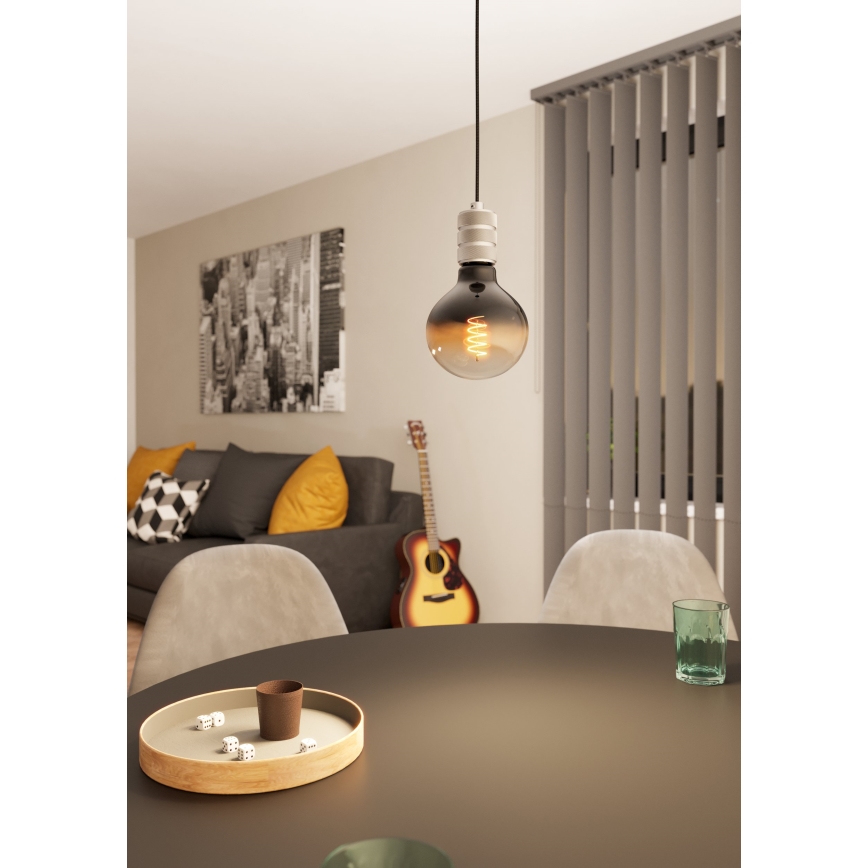 Eglo - Taklampa 1xE27/40W/230V krom