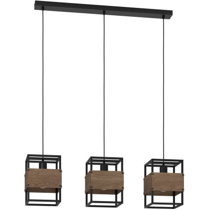 Eglo - Taklampa med 3xE27/40W/230V