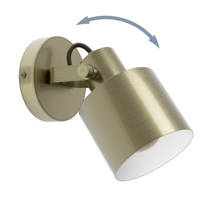 Eglo - Väggmonterad spotlight 1xE27/40W/230V