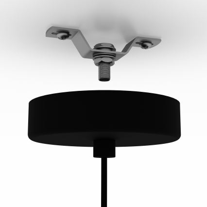 Eglo - Ljuskrona med textilsladd 1xE27/40W/230V