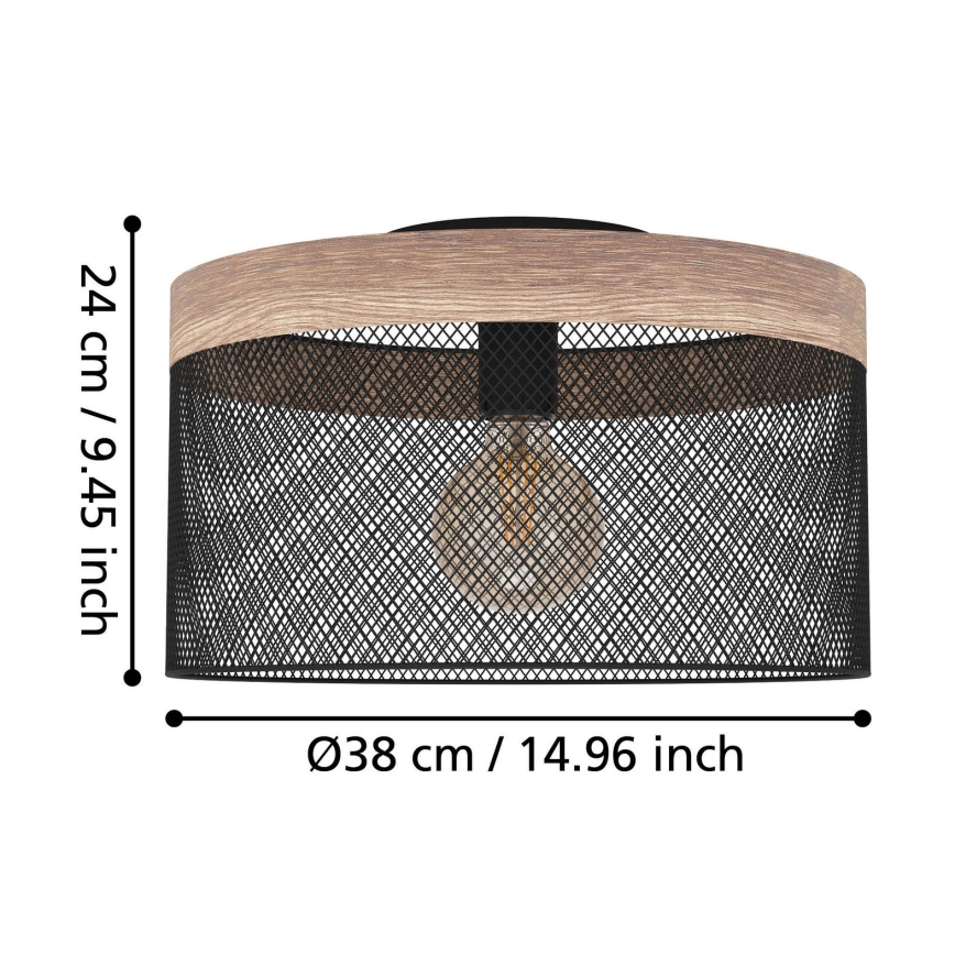 Eglo - Taklampa 1xE27/40W/230V