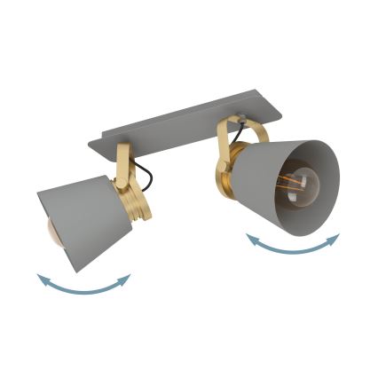 Eglo - Spotbelysning 2xE27/40W/230V