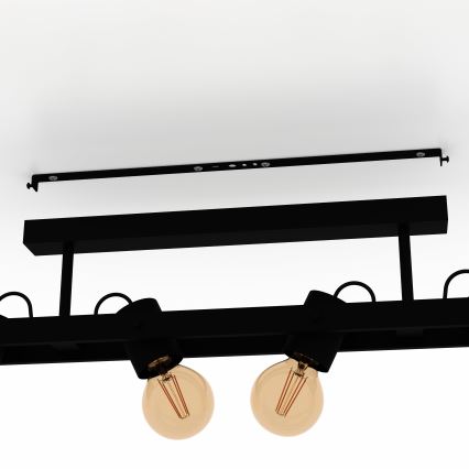 Eglo - Spotlight 4xE27/15W/230V