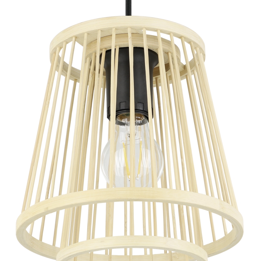 Eglo - Ljuskrona med textilsladd 3xE27/40W/230V