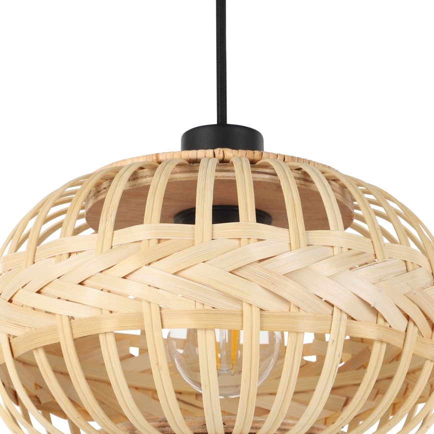 Eglo - Ljuskrona med textilsladd 3xE27/40W/230V diameter 48 cm