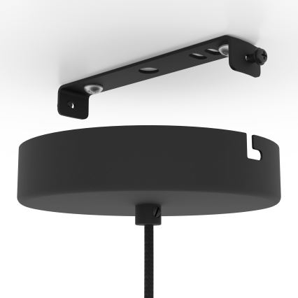 Eglo - Ljuskrona med textilsladd 1xE27/40W/230V